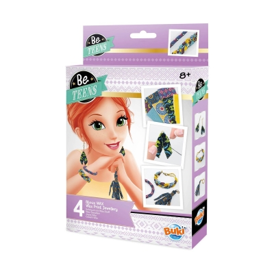 Творчески комплект Buki France - Направи си сам гривни от восъчна тъкан