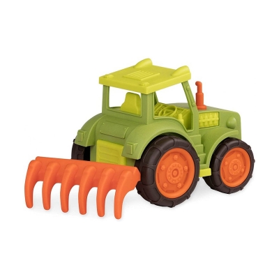 Детска играчка Battat - Трактор с гребло