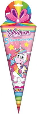 Детски комплект Craze - Конус с изненада, Еднорог
