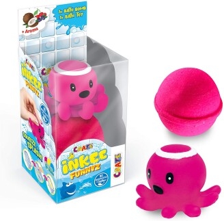 Бомбичка за вана с играчка Craze - Животни, Асортимент