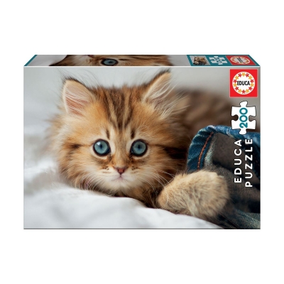 Пъзел Educa - Котенца, 200 части