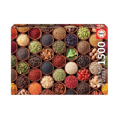 Пъзел Educa - Билки и подправки, 1500 части