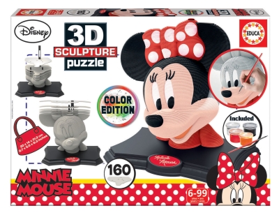 3D пъзел скулптура Educa - Мини Маус