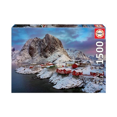 Пъзел Educa - Лофотенски острови, Норвегия, 1500 части
