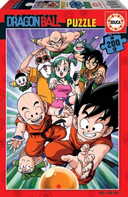 Детски пъзел Educa - Dragon Ball, 200 части