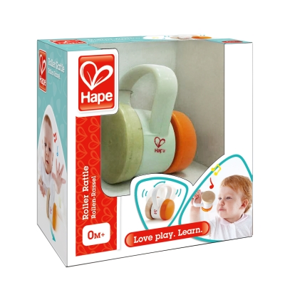 Дървена играчка Hape - Дрънкалка, буталка