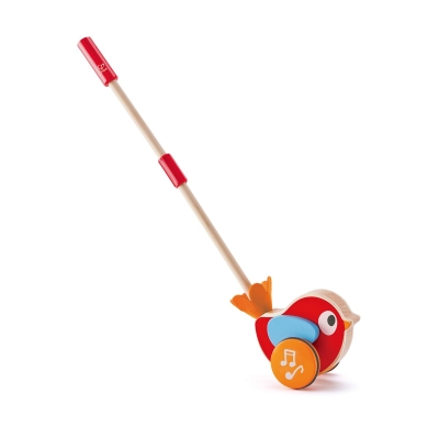 Музикална дървена играчка за бутане Hape - Лили