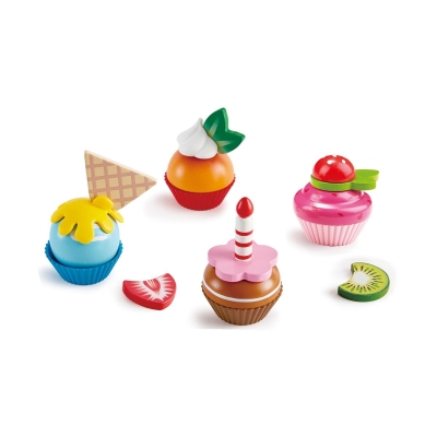 Дървен игрален комплект Hape - Тарталети