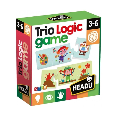 Образователна логическа игра Headu - Трио