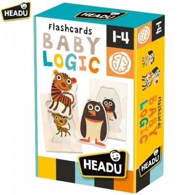 Образователни флаш карти Headu - Бебешка логика