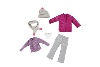 Комплект дрехи за кукла Kruselings - Снежно облекло