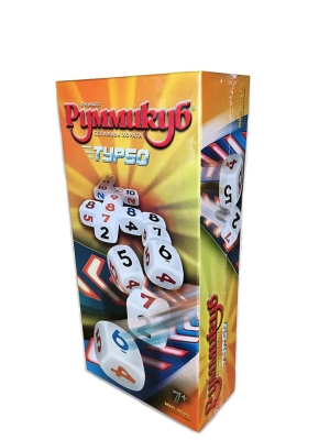 Детска настолна игра Руммикуб - Турбо