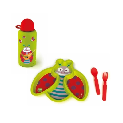 Комплект за хранене Oops - Калинка, 4 части