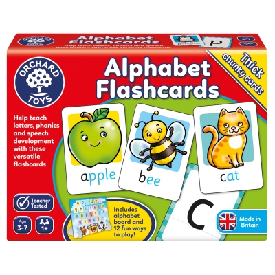 Детска образователна игра Orchard Toys - Азбучни флаш карти