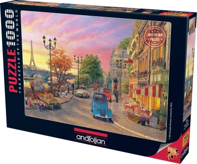 Пъзел Anatolian - Залез в Париж, 1000 части