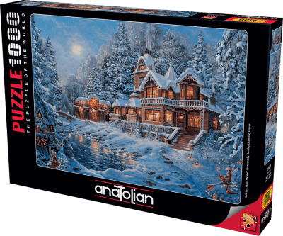 Пъзел Anatolian - Зимна приказка, 1000 части
