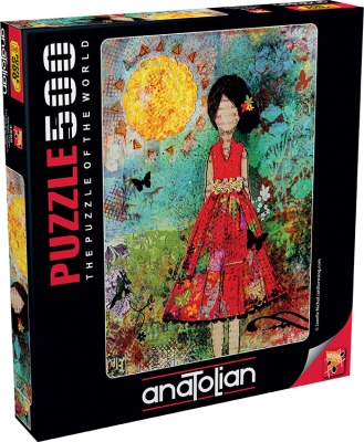 Пъзел Anatolian - Слънчево момиче, 500 части
