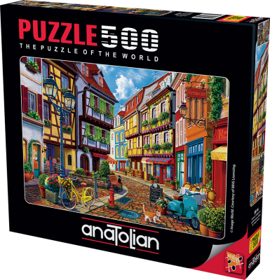 Пъзел Anatolian - Калдъръмена улица, 500 части