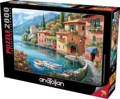 Пъзел Anatolian - Село на езерото, 2000 части