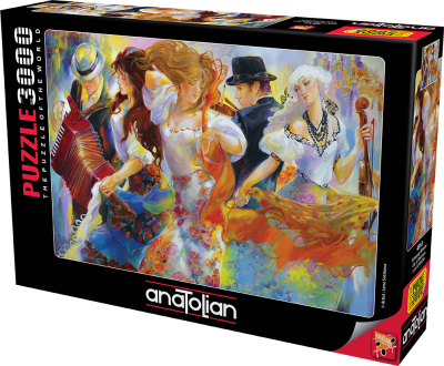 Пъзел Anatolian - Град на дъгите, 3000 части