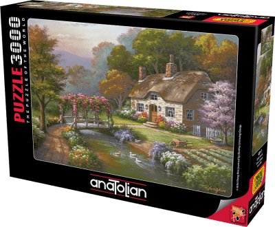 Пъзел Anatolian - Къщата с розите, 3000 части