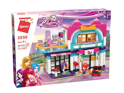 Конструктор Qman - Cherry, Музикална парти вила, 447 части