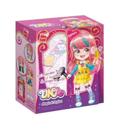 Конструктор Qman - Una, Стилист, 64 части