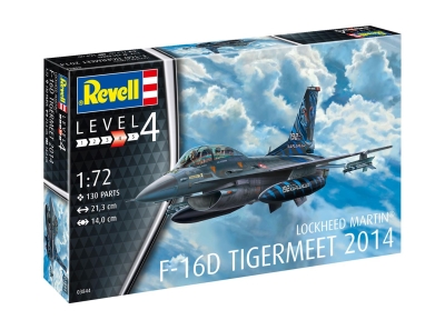 Сглобяем модел Revell - Самолет Локхиит Martin F-16D 2014