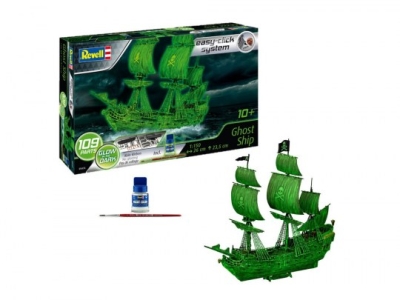 Сглобяем модел Revell - Призрачен кораб, Светещ в тъмното