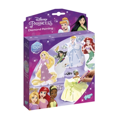 Творчески комплект Totum - Disney Princess, Диамантени картинки