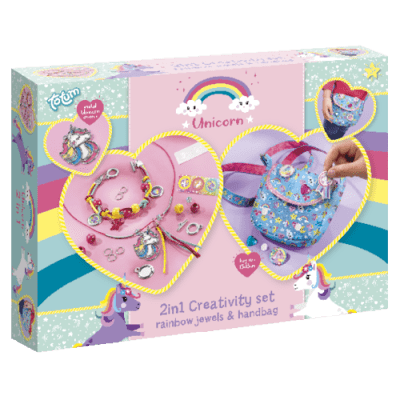 Творчески комплект 2 в 1 Totum - Еднорог, Направи си сам