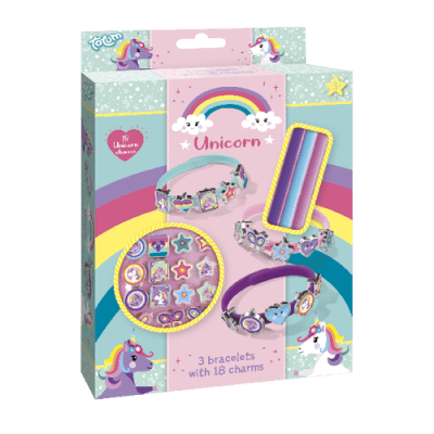 Творчески комплект Totum - Еднорог, Очарователни гривни