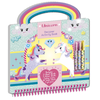 Книжка с активности Totum - Еднорог