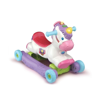 Конче за люлеене и яздене 2 в 1 Vtech - Със светлини и звуци