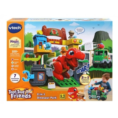 Игрален комплект 2 в 1 Vtech - Паркът на динозаврите