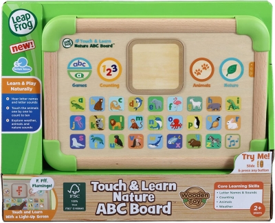 Дървена играчка Vtech - Leap Frog, Интерактивен таблет