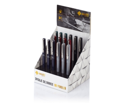 Писалка Astra - Zenith, Металик, асортимент