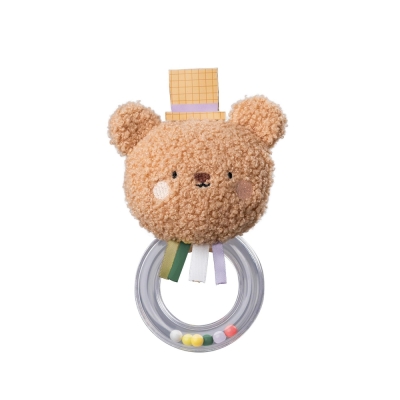 Мека бебешка дрънкалка Taf Toys - Мече