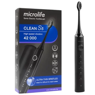 Звукова електрическа четка за зъби Microlife Clean S 5