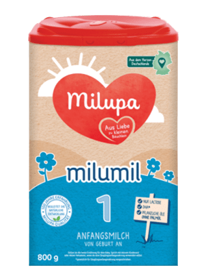 Адаптирано мляко на прах Milumil - Milupa 1, опаковка 800 g