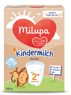 Адаптирано мляко на прах Milupa - Kindermilch 2, опаковка 550 g