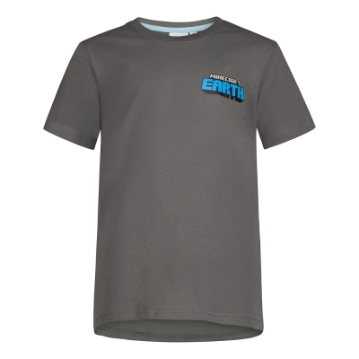 Тениска Minecraft - Еarth Gray
