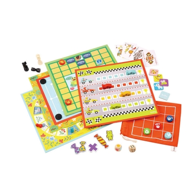 Дървена игра 18 в 1 Tooky Toy - Classic