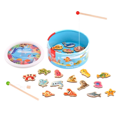Дървена игра Tooky Toy - Fishing