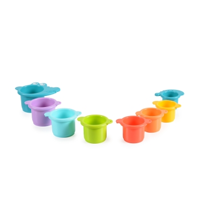 Играчка за баня Huanger - Croc cups