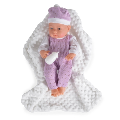 Кукла Moni Toys - 41 cm, С одеяло