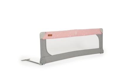 Преграда за легло от лен Cangaroo - 130 cm, Розова
