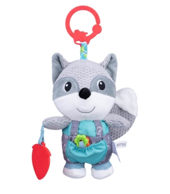 Играчка за количка Bali Bazoo - Сива лисица