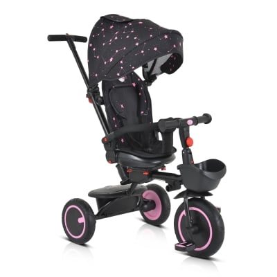 Сгъваема триколка Byox - Orion, розова