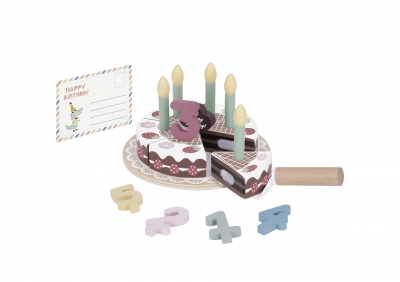 Дървена торта Tooky Toy - Рожден ден